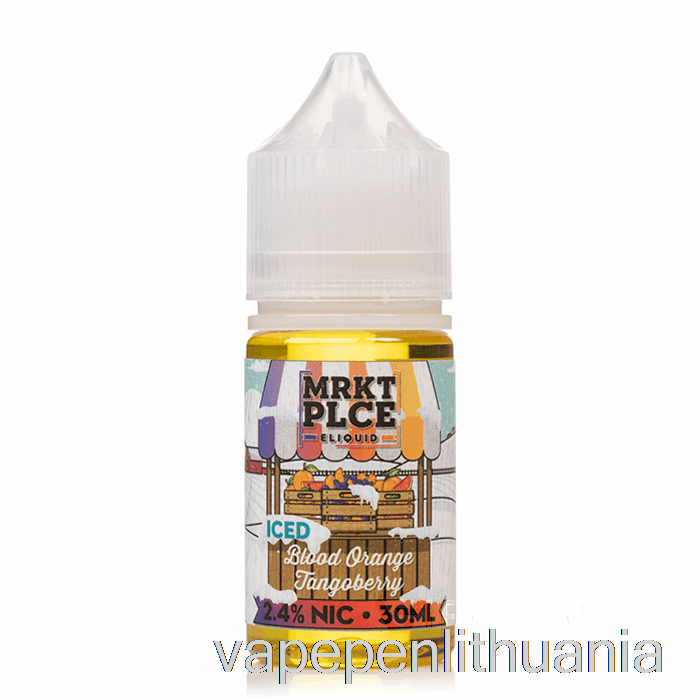 Ledinis Kraujo Apelsinas Tangouogės - Mrkt Druskos - 30 Ml 24 Mg Vape Skysčio